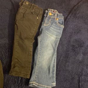 18-24 month set of two skinny jeans
